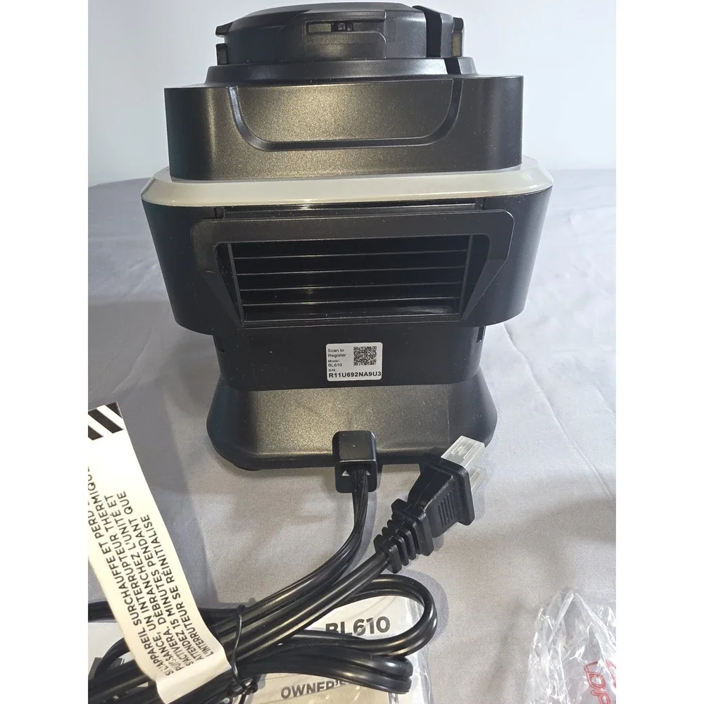 Ninja Professional 1000 watt Blender BL610 Replacement Motor Base, Lid Blade